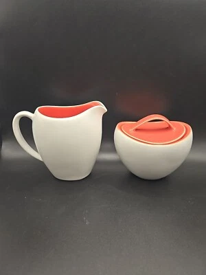 Kate Spade Summer Circle Coral Sugar con Tapa Y Crema Set ¡MUY BONITO! Foto 1 de 4