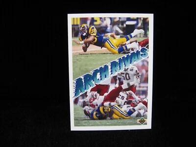 1991 Tim McDonald Phoenix Cardinals Robert Delpino Rams "Rivals" Upper Deck #653 - Image 1 of 2