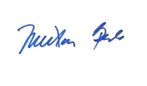Tarjeta índice genuina firmada a mano 'MILTON BERLE 3"X5" - leyenda de la comedia TÍO MILITIE - Imagen 1 de 1