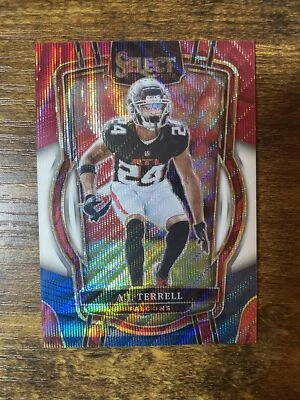 2022 Select  A.J. Terrell /149 Tri-Color Club Level Prizm Falcons - Image 1 of 3