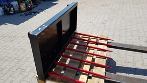 Dunggabel 1200 mm Mistgabbel 1,2 m Euroaufnahme Frontladergabel Gabel Frontlader - Bild 1 von 12