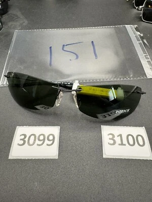 Police 2672 Vintage 90s blue Rimless Nice Deadstock - Image 1 of 4