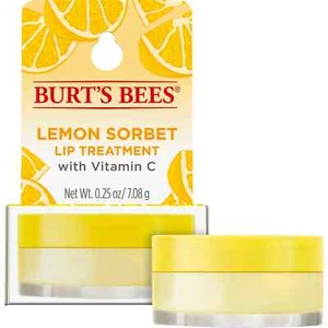 BURT'S BEES LEMON SORBET Lippenbehandlung mit Vitamin C - Neu 0,25 Unzen - Bild 1 von 2