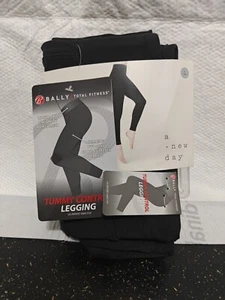 A New Day Women's Size Large Black Ponte Leggings High Waist Stretch - Picture 1 of 2