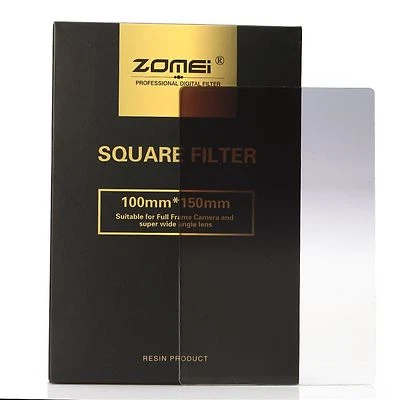 Zomei 4x6英寸 毕业 G.ND4 方形过滤器中性密度软灰色适用于 Cokin Z — 第 1/4 张图片