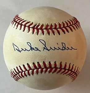 Vintage Duke Snider signed Rawlings National League baseball-BAS #AB96412 - Picture 1 of 2