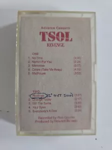 TSOL Revenge Promotional Cassette Tape 1986 Enigma Records Hardcore Punk RARE - Picture 1 of 5