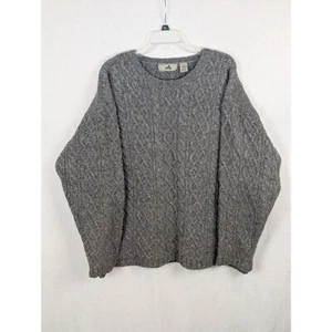 Maglione Vintage Eastern Mountain Sports (EMS) Lana di Agnello Maglia Cavo Uomo Taglia XL - Foto 1 di 14