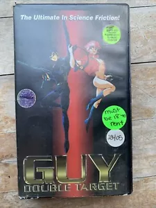 Guy - Double Target (VHS 1994) English Language Action Adult Animation +Tested + - Picture 1 of 7