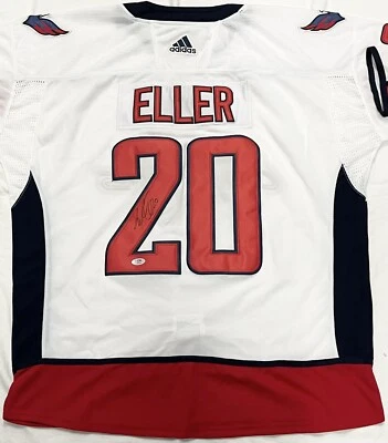 Lars Eller Signed Autographed Washington Capitals Jersey PSA/DNA Stanley Cup - Image 1 of 3