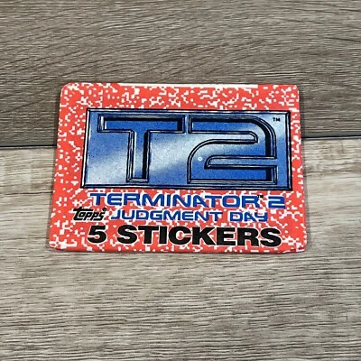 Vintage Topps - Terminator 2 Judgment Day - Trading Stickers - Image 1 of 2