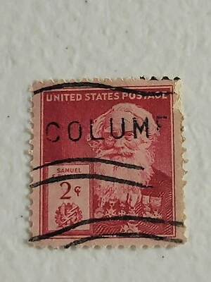 US Sc# 890 2c Samuel F.B. Morse, Inventor 1940 Stamp Used - #4420 - Image 1 of 2