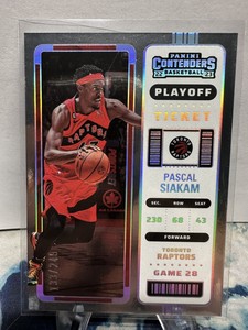 Pascal Siakam 2022-23 Panini Contenders Playoff Ticket Holo SP /249 Raptors