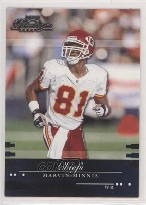 2002 Playoff Prestige Sample Gold Marvin Minnis #74 - Image 1 of 2