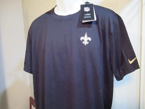 New Orleans Saints Nike Dri Fit Hemd Größe Herren XL neu mit Etikett kostenloser Versand - Bild 1 von 4
