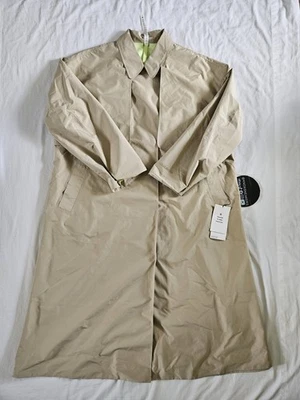 Gabardina Lululemon de gran tamaño con cintura atada TRNH marrón trinchera para mujer talla 12 Foto 1 de 4