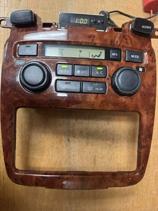 2004-2007 TOYOTA HIGHLANDER WOODGRAIN DIGITAL CLIMATE CONTROL PANEL 84010-48170  - Bild 1 von 23