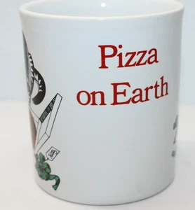 Kliban Cat Coffee Mug - Pizza On Earth - Kilncraft - Picture 1 of 5