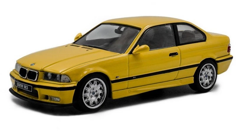 BMW M3 E36 Coupe 1999 Yellow 1:43 SOLIDO 4315203 - Immagine 1 di 1