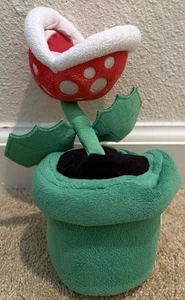Super Mario Bros Piranha Pflanze Plüschtier 10 Zoll Stofftier Sanei Plüsch Nintendo - Bild 1 von 4