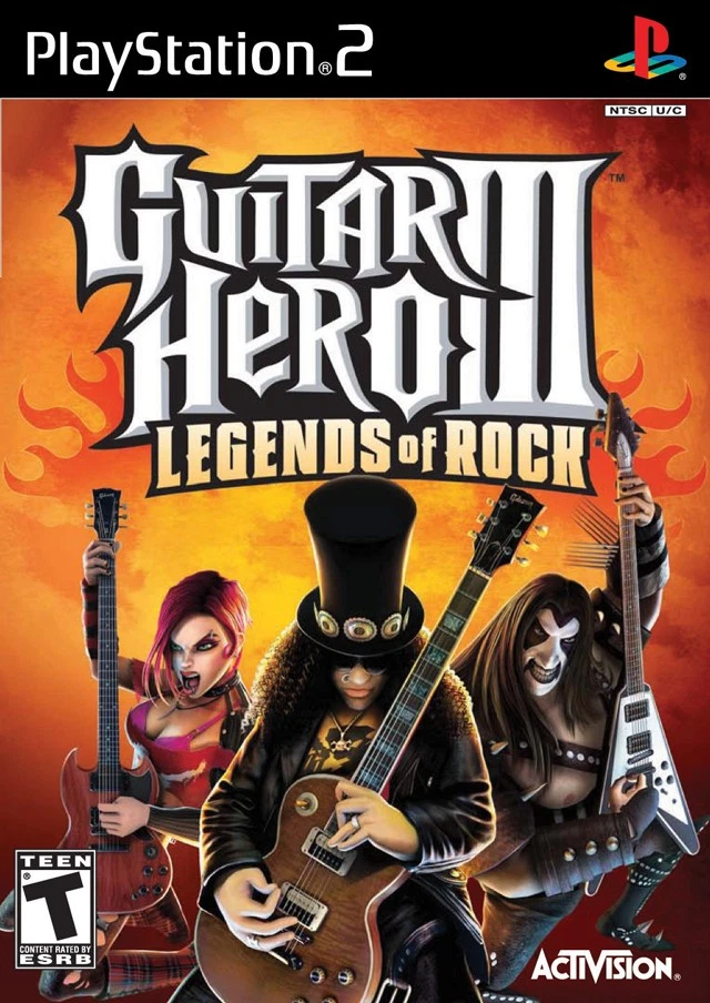 Guitar Hero III Legends Of Rock PS2 Playstation 2 Game Only - Image 1 of 1
