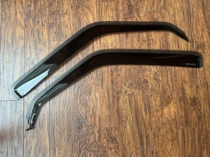 VW Eurovan Weathertech #80221 Front Window Shades Deflectors Tinted - Picture 1 of 4
