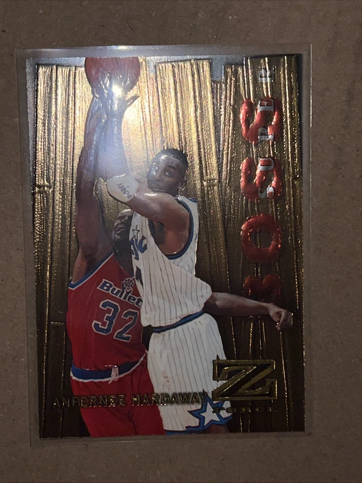 Anfernee Hardaway Z Force Super Boss 1997-98 6 de 20sb inserto raro como nuevo  Foto 1 de 4