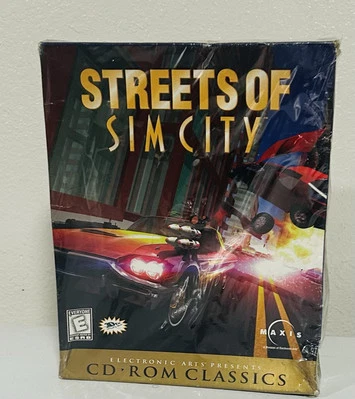 Maxis 1997/98 - Streets of Sim City - Big Box - PC CD-ROM - New - Sealed - Image 1 of 3