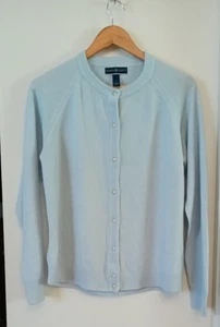 Karen Scott Woman's Sweater Cardigan Blue Size L - Picture 1 of 4