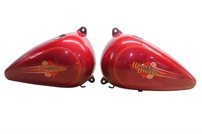 Tanques de gasolina Harley-Davidson Heritage Softail FLSTC rojo despegue 61426-94 *2502C Foto 1 de 4