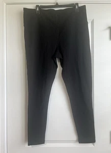 NWT Jockey Women’s Black High Rise Ankle Leggings 1X - Picture 1 of 11