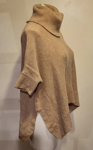 360 Cashmere Damen Boxy Crop Fit Pullover Kurzarm Rollkragen Gr. Small - Bild 1 von 8
