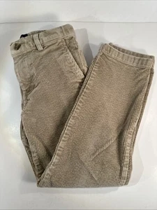 Polo Ralph Lauren Pants Boys Size 5 Beige Corduroy 100% Cotton - Picture 1 of 6