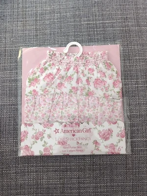 Love Shack Fancy Floral Flutter Skirt Mix And Match American Girl Doll Clothes - Image 1 of 2