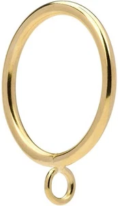 Metal Curtain Rings with Eyelet 1.49” Inner DiameterFits Up to 11/4-Inch Rod ... - Picture 1 of 5