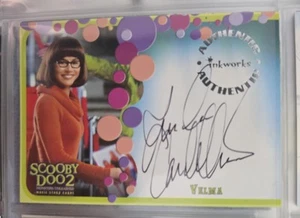 Scooby-Doo 2: Monsters Unleashed Autograph Cards Velma Shaggy - Picture 1 of 4