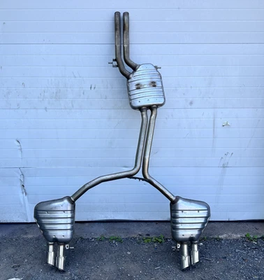 2010-2016 Audi S4 S5 B8 Full Exhaust Muffler Assembly Genuine OEM - Imagem 1 de 4