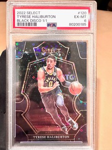 💎🔥📈 Tyrese Halliburton 2022-23 Select Black Disco 1/1!!! Amazing investment!!