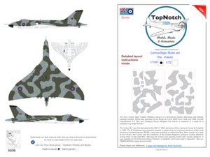 TopNotch Vulcan Std camouflage scheme vinyl mask set - Picture 1 of 1