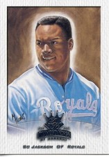 2002 Donruss Diamond King Sample Gold #149 Bo Jackson