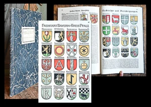 1928 Pfalz Rheinpfalz Kurpfalz Hupp Die Wappen und Siegel der deutschen Staedte - Bild 1 von 1