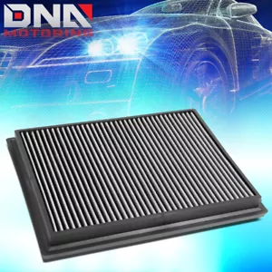 FOR 2015-2018 TOYOTA HILUX REVO/FORTUNER HI-FLOW DROP IN PANEL AIR FILTER SILVER - Picture 1 of 6