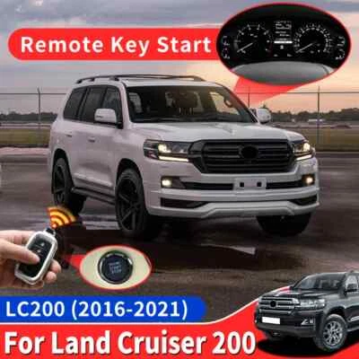 Llave de arranque de control remoto para Toyota Land Cruiser 200 accesorios mejorados Foto 1 de 4