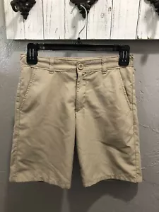 Nautica School Uniform Shorts Khaki Boys 12 Regular With Adjustable Waist - Picture 1 of 6