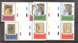 Suriname Rep. 1206/1209 BP Gestempeld - Picture 1 of 1