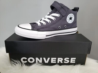 NEW SIZE 3 Converse Chuck Taylor All Star Malden Street Mid DARK MOTH GRAY - Imagem 1 de 4