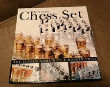 NEW Shot Glass Chess Set