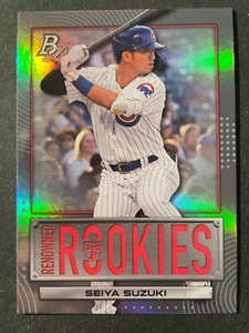 Seiya SUZUKI 2022 Topps Bowman Platinum Baseball Renowned Rookies #RR-10 - Picture 1 of 2