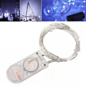 1pcs 20 LEDs Battery Operated Mini LED CopperWire String New Fairy Lights D6F6 - Picture 1 of 9
