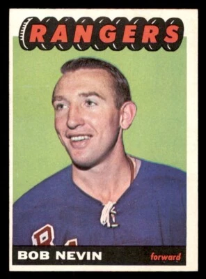 1965-66 Topps - #93 Bob Nevin EX *RC8 - Image 1 of 2